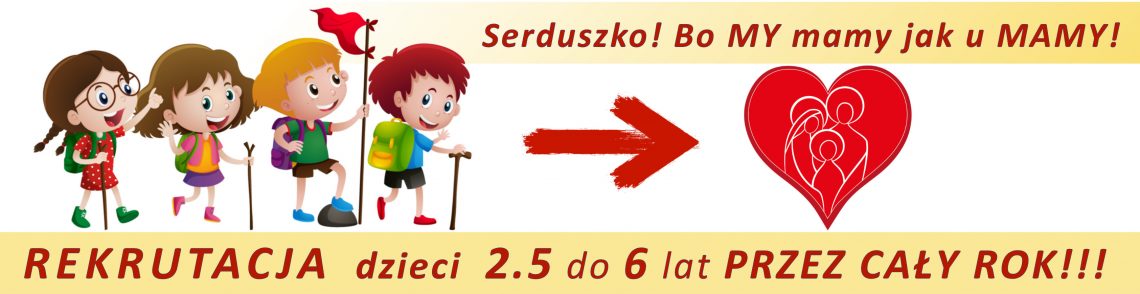 Rekrutacja Dzieci Przedszkole Serduszko